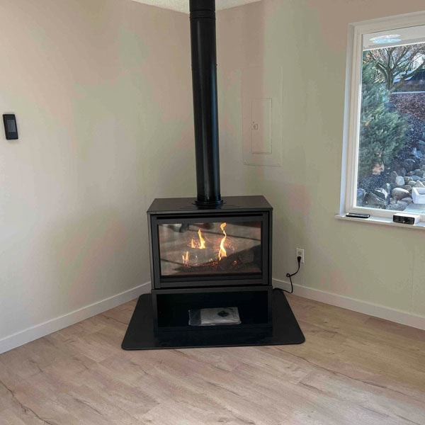 gas-fireplaces-1_600x600 Lifetime Heating, Cooling, Plumbing & Electric fireplace install in customers home.